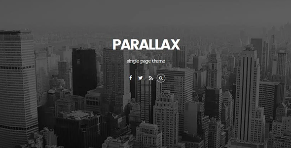 Themify Parallax Theme