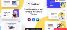 Collax Creative Agency WordPress Theme