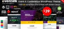EvnTalk Event Conference Theme