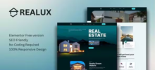 Realux Real Estate Elementor Template Kit