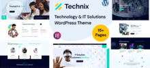 Technix Technology IT Solutions Theme