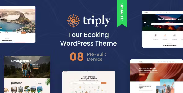 Triply Tour Booking WordPress Theme