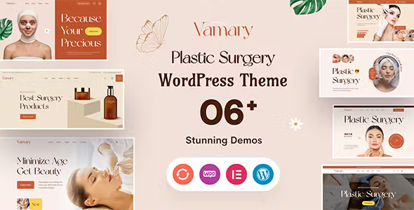 Vamary Plastic Surgery WordPress Theme