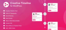 Creative Timeline for WordPress