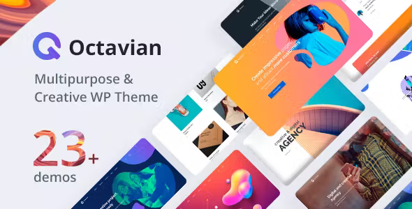Octavian Creative WordPress Theme