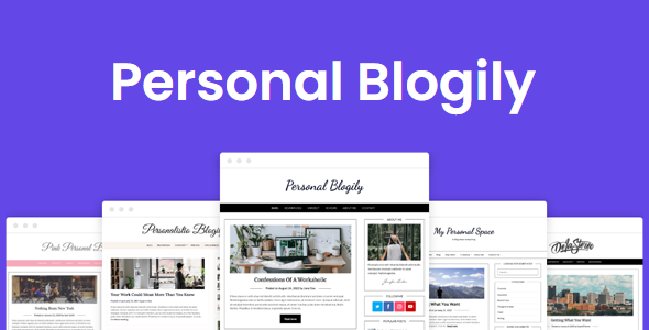 Personal Blogily Superb Themes