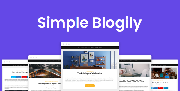 Simple Blogily Superb Themes