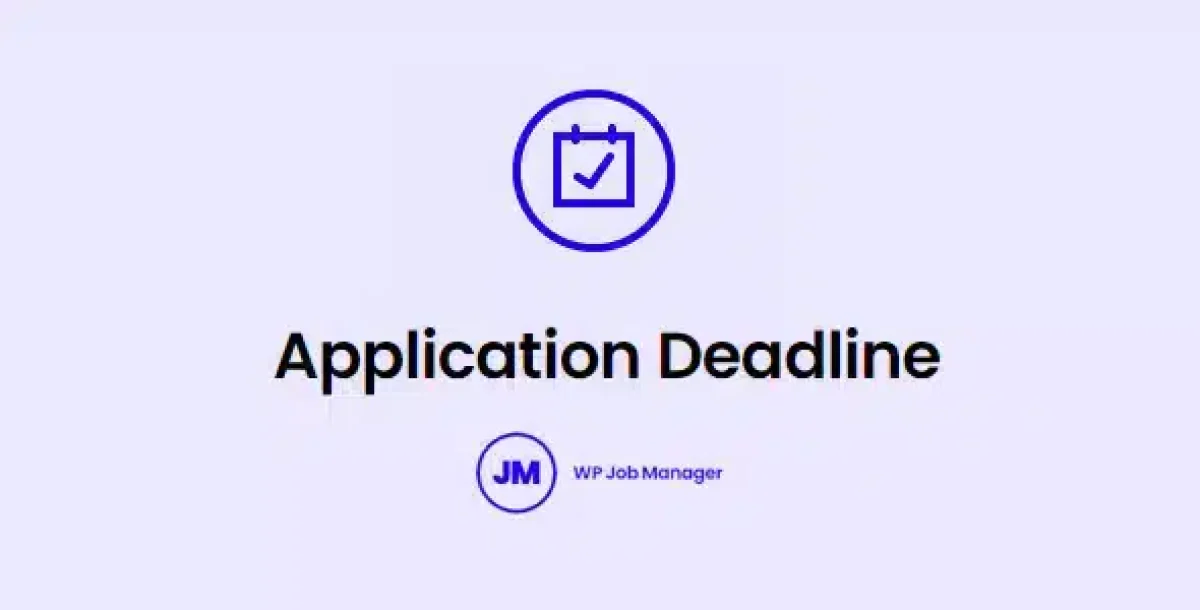 WP Job Manager Application Deadline