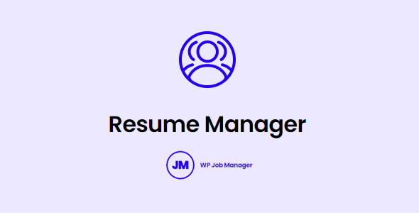 WP Job Manager Resume Manager