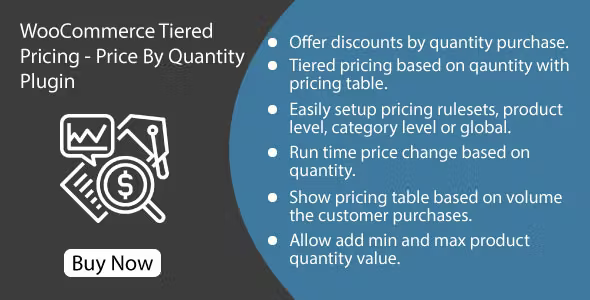 WooCommerce Tiered Pricing