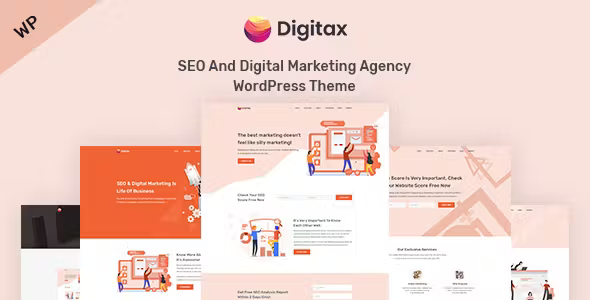 Digitax SEO Digital Marketing Theme