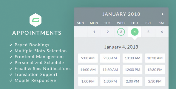 Gravity Forms gAppointments Addon