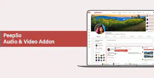 PeepSo Audio and Video Addon