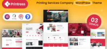 Printress Printing Services Company Theme