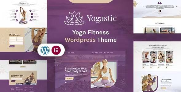 Yogastic Yoga and Fitness Theme