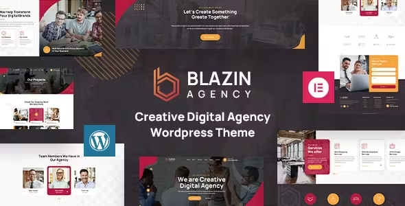 Blazin Agency Creative Theme