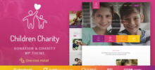 Children Charity Nonprofit and NGO Theme