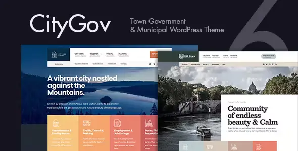 CityGov City Government and Municipal Theme