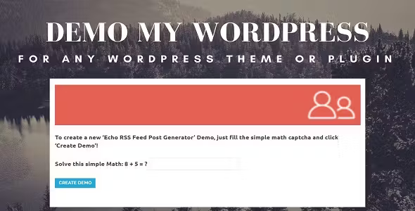 Demo My WordPress Plugin