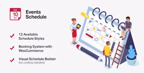 Events Schedule Wordpress Plugin