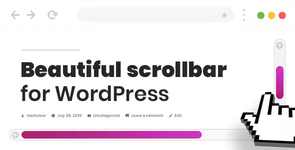 Scroller Beautiful Scrollbar for WordPress