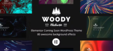Woody Elementor Coming Soon Theme