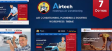 Airtech Plumber HVAC and Repair Theme