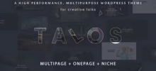 Talos Creative Multipurpose Theme