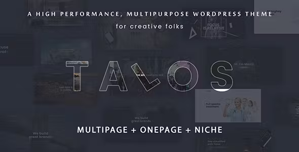 Talos Creative Multipurpose Theme