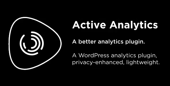 Active Analytics Wordpress Plugin