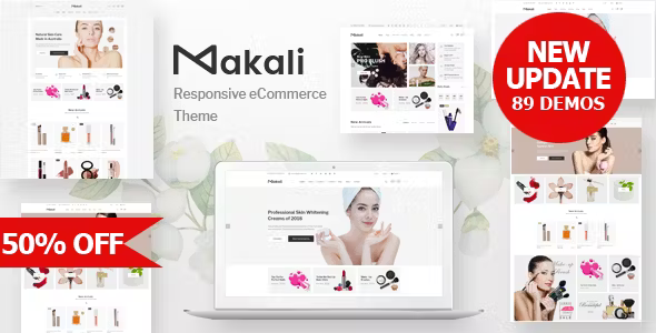 Makali Cosmetics and Beauty Theme
