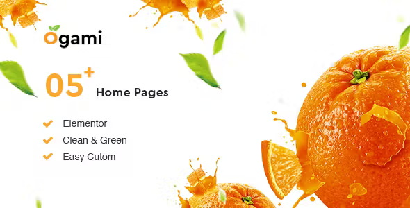 Ogami Organic Store and Bakery Theme