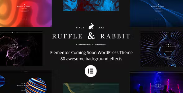 Rabbit Elementor Coming Soon Theme