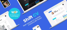 ShiftCV Blog-Resume-Portfolio WordPress Theme