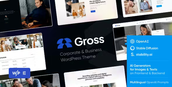 Gross Business and Consulting WordPress Theme
