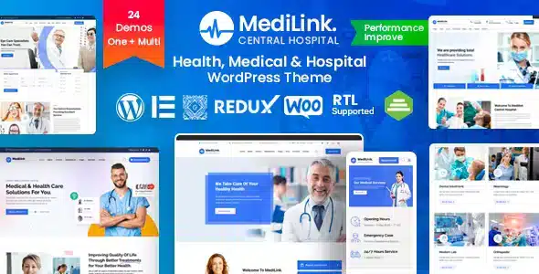 Medilink Health and Medical Theme