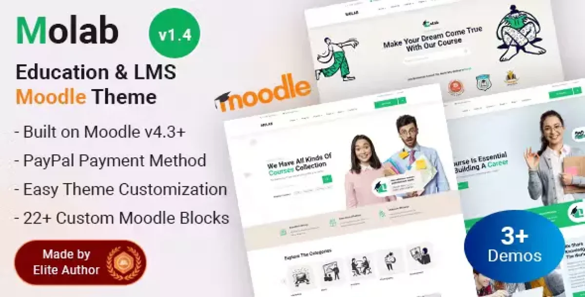 Molab LMS Moodle Theme