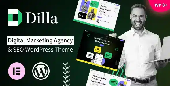 Dilla Digital Marketing WordPress Theme