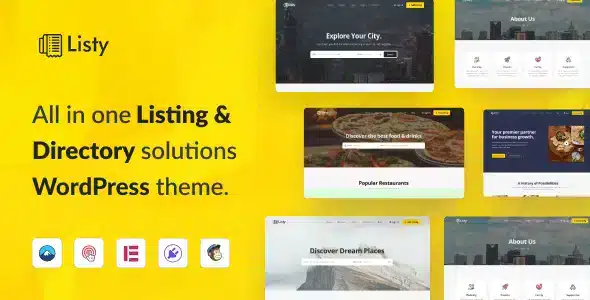 Listy Listing and Directory WordPress Theme
