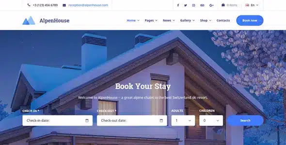 MotoPress AlpenHouse Theme
