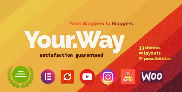 YourWay Blog WordPress Theme