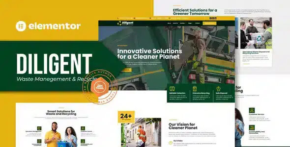 Diligent Waste Management Elementor Kit