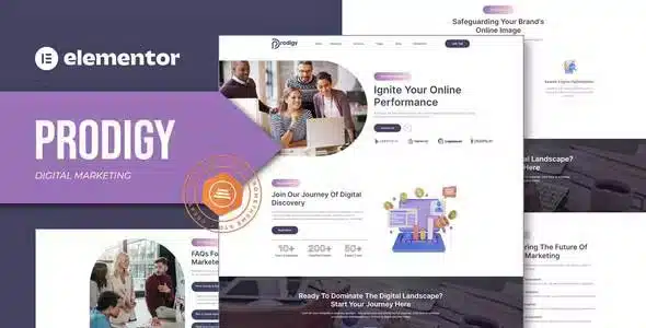 Prodigy Digital Marketing Elementor Kit