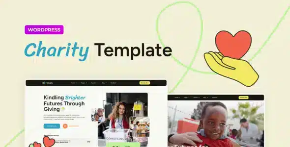 Vively Charity and Donation Elementor Pro Kit