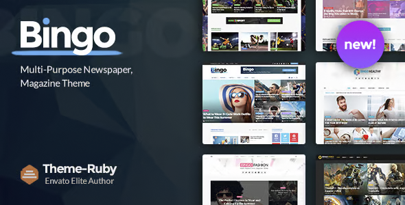 Bingo Newspaper and Magazine Theme