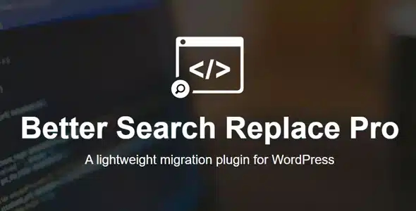 Better Search Replace Pro Better Search Replace Pro