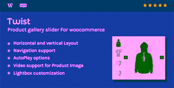 Twist Product Gallery Slider for WooCommerce