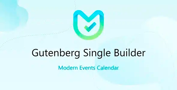 Gutenberg Single Builder Addon for MEC