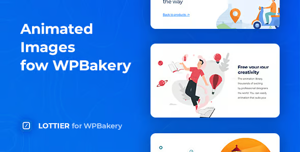 Lottier Lottie Animated Images for WPBakery