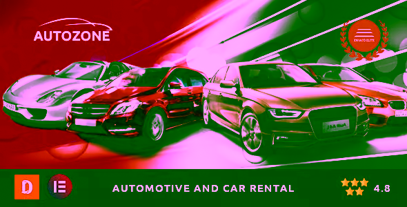 Autozone Auto Dealer and Rental Theme